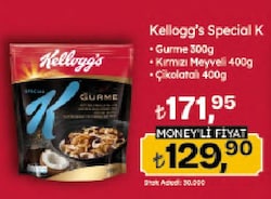 Kellogg's Special K Gurme Bitter Çikolatalı ve Hindistan Cevizli 300 gr