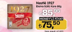 Nestle 1927 Ekstra Sütlü Kare Çikolata 60 gr
