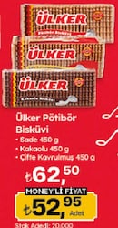 Ülker Pötibör Sade Bisküvi 450 gr