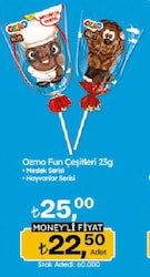 Şölen Ozmo Fun Figürlü 23 gr Çikolata