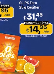 Olips Zero Şekersiz C Vitaminli Şeker 28 gr