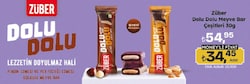 Züber Glutensiz Dolu Dolu Fındık Ezmeli Bar 30Gr
