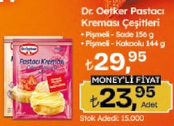 Dr. Oetker Sade 156 gr Pastacı Kreması