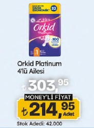 Orkid Platinum 4'lü Ailesi