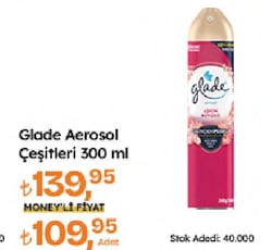 Glade Aerosol Aşkın Büyüsü 300 ml Oda Kokusu