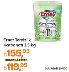 Ernet 1.5 kg Temizlik için Karbonat