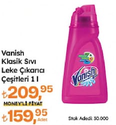 Vanish Kosla Oxi Action Leke Çıkarıcı 1 lt