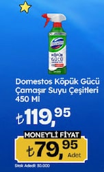 Domestos Çamaşır Sulu Köpük Çam Ferahlığı Sprey 450 ml