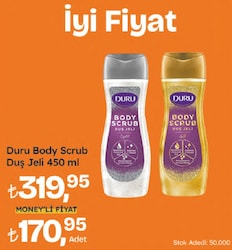 Duru Body Gold Scrub Duş Jeli 450 ml