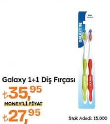 Galaxy 1+1 Orta Diş Fırçası