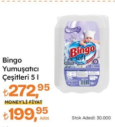 Bingo Yumuşatıcı Çeşitleri 5 l