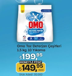 Omo Toz Deterjan Çeşitleri 1,5 kg