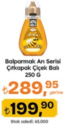 Balparmak Arı Serisi Çıtkapak Çiçek Balı 250 g