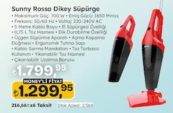 Sunny Rossa Dikey Süpürge 