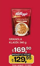Kellogg's Granola Klasik 340 g