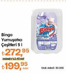 Bingo Yumuşatıcı Çeşitleri 5 l