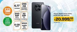 Xiaomi Redmi Note 15 8/256 GB Cep Telefonu