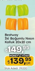 Bestway İki Boğumlu Neon Kolluk 20x20 cm