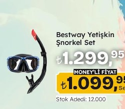 Bestway Yetişkin Şnorkel Set