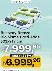 Bestway Breeze Bio Şişme Parti Adası 302x219 cm