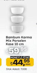 Bambum Karma Mix Porselen Kase 10 cm