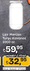Lav Mercan Turşu Kavanoz 1000 cc