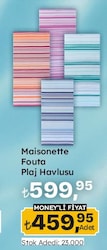 Maisonette Fouta Plaj Havlusu 