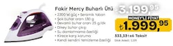 Fakir Mercy Buharlı Ütü 2200 W