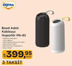 Bood MH-82 Askılı Kablosuz Hoparlör