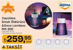 Joysidea MK-200 Sinek Öldürücü&Gece Lambası