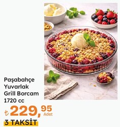 Paşabahçe Yuvarlak Grill Borcam 1720 cc