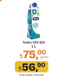 Torku Uht Süt 1 l