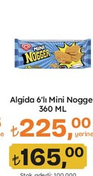 Algida 6'lı Mini Nogger 360 ml