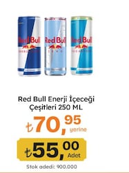 Red Bull Enerji İçeceği Çeşitleri 250 ml