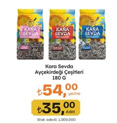 Kara Sevda Ay Çekirdeği Çeşitleri 180 g