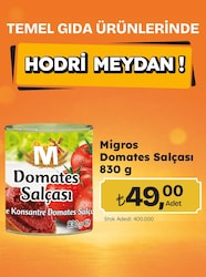 Migros Domates Salçası 830 g