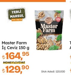 Master Farm İç Ceviz 150 gr