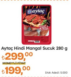 Aytaç Hindi Mangal Sucuk 280 g