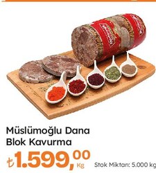 Müslümoğlu Dana Blok Kavurma kg