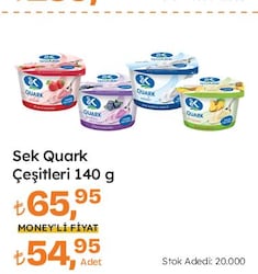 Sek Quark Çeşitleri 140 g
