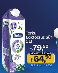 Torku Laktozsuz Süt 1 lt
