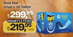 Raid Mat Cihaz +10 Tablet