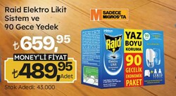 Raid Elektro Likit Sistem ve 90 Gece Yedek