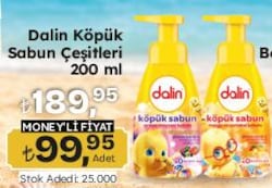 Dalin Köpük Sabun 200 ml Çeşitleri 
