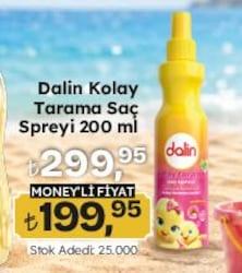 Dalin Kolay Tarama Saç Spreyi 200 ml 