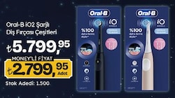 Oral-B iO2 Şarjlı Diş Fırçası Çeşitleri 