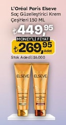 L'Oreal Paris Elseve Saç Güzelleştirici Krem Çeşitleri 150 ml