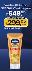 Vaseline Gluta-Hya SPF Etkili Vücut Losyonu 