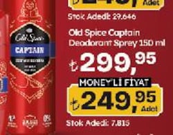 Old Spice Captain Deodorant Sprey 150 ml