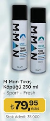 M Man Tıraş Köpüğü Çeşitleri 250 ml